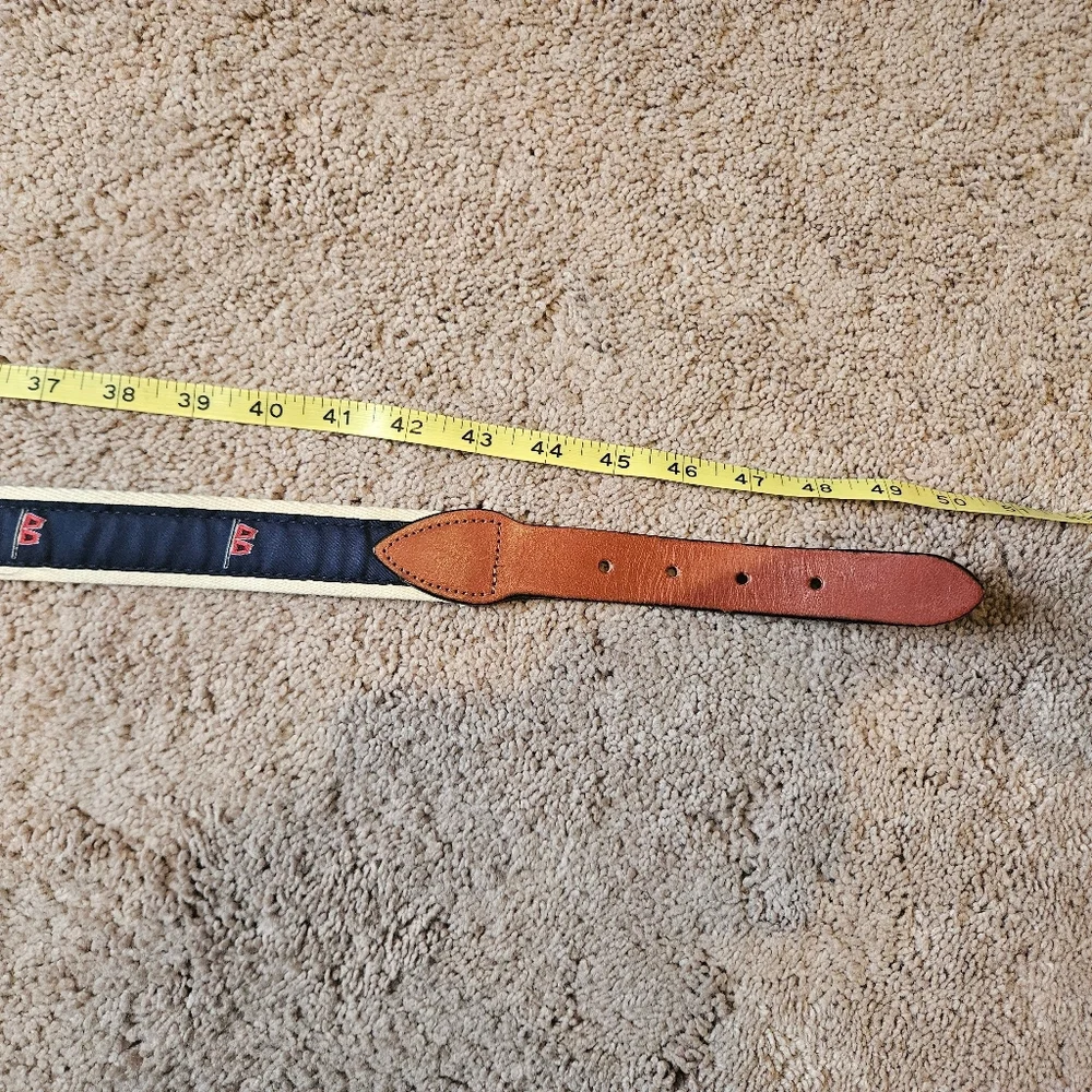 Chatham Chino Company Hurricane Flag Canvas Belt Cape Cod 50